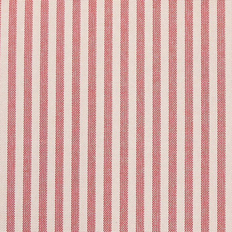SCHUMACHER  NEW TRADITIONAL III CHAREE SILK STRIPE PATTERN WOVEN PATTERN WOVEN RED   - 60924