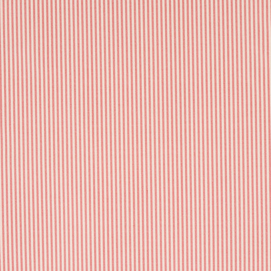 SCHUMACHER  NEW TRADITIONAL III CHAREE SILK STRIPE PATTERN WOVEN PATTERN WOVEN RED   - 60924