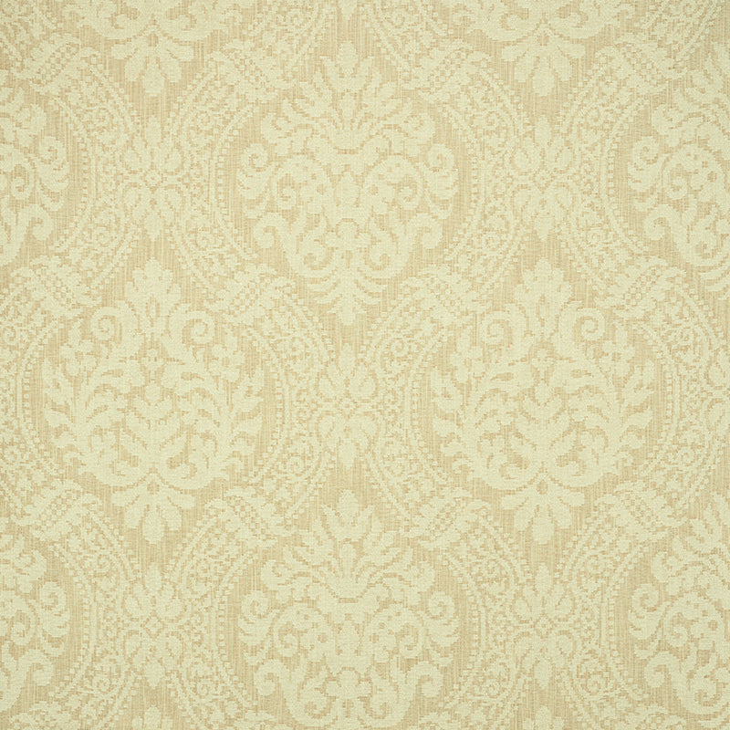 SCHUMACHER  NEW TRADITIONAL PORT CHARL CHEN DAMASK CHENILLE,PATTERN WOVENS CHENILLE,PATTERN WOVENS CREAM   - 60980
