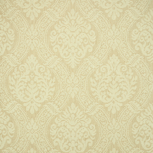 SCHUMACHER  NEW TRADITIONAL PORT CHARL CHEN DAMASK CHENILLE,PATTERN WOVENS CHENILLE,PATTERN WOVENS CREAM   - 60980