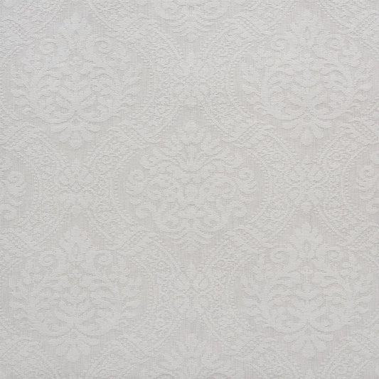 SCHUMACHER  NEW TRADITIONAL PORT CHARL CHEN DAMASK CHENILLE,PATTERN WOVENS CHENILLE,PATTERN WOVENS DOVE   - 60981