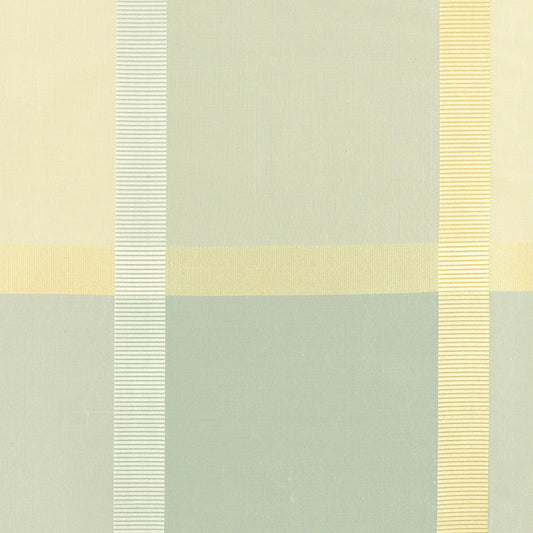 SCHUMACHER  COUNTRY CHIC SURAT SILK PLAID PATTERN WOVENS PATTERN WOVENS ROBIN'S EGG   - 61132