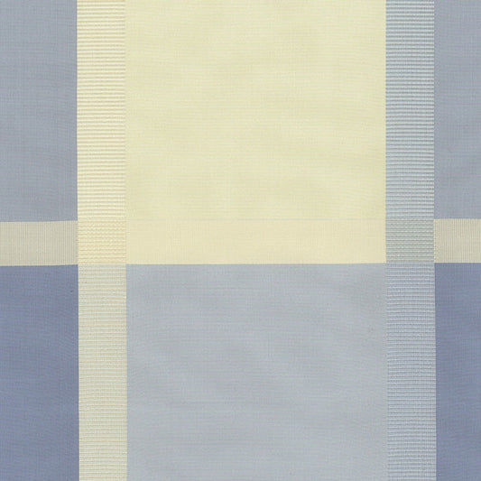 SCHUMACHER  COUNTRY CHIC SURAT SILK PLAID PATTERN WOVENS PATTERN WOVENS BLUEBELL   - 61134