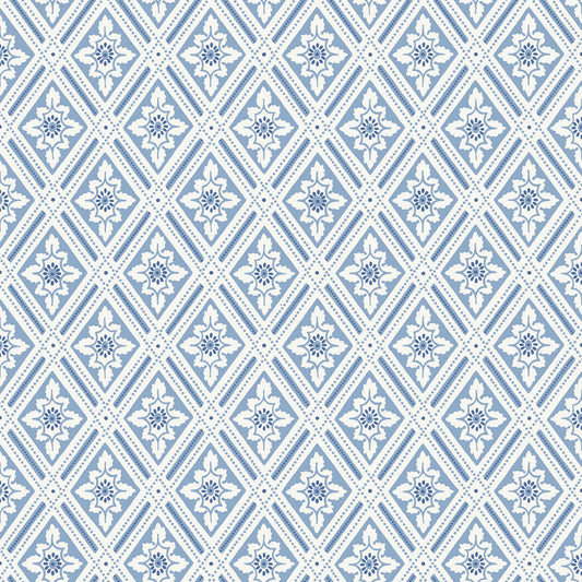 SCHUMACHER  Borastapeter ESTER   BLUE , WHITE   - 6148