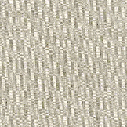Beige linen fabric texture, close-up of woven fibers with natural neutral tones.