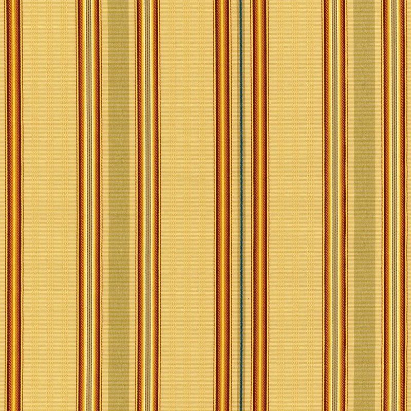 SCHUMACHER  CHROMA BIELLA SILK STRIPE SILKS & SATIN SILKS & SATIN SPICE   - 62183