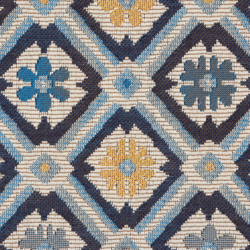 SCHUMACHER  CLASSIC WOVENS SAVONNERIE TAPESTRY PLAINS,HIGH PERFORMANCE PLAINS,HIGH PERFORMANCE BLUE   - 62493