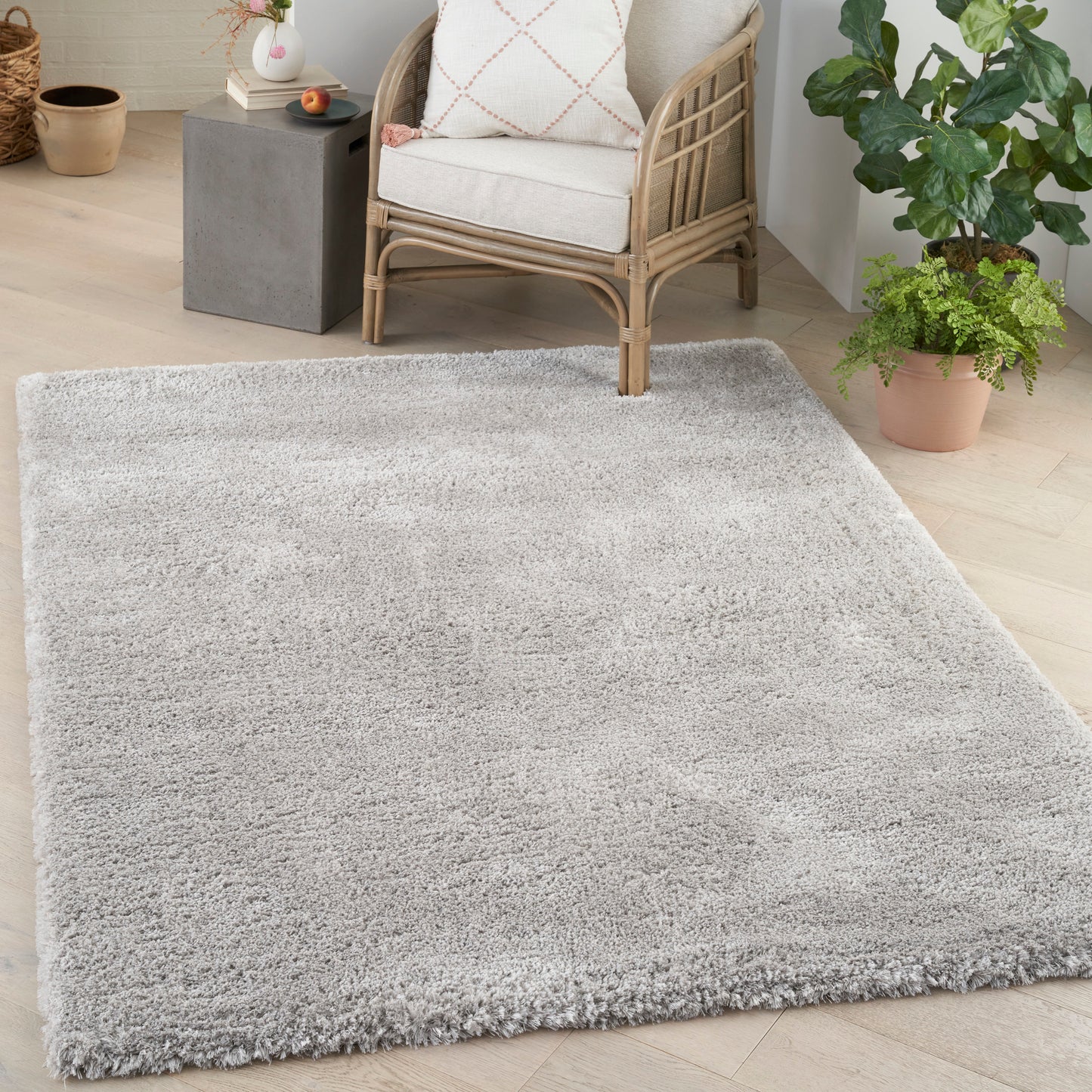 Nourison Rugs Nourison Home   Shag 5' X 7'    - 099446893192