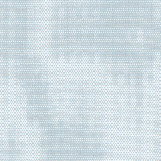 SCHUMACHER FABRIC  CHROMA SP14 HAMPTON COURT DIAMOND   AQUA   - 62532