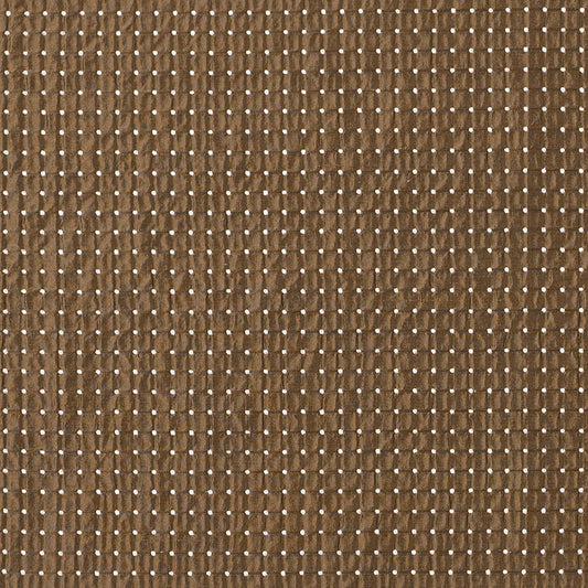 SCHUMACHER  CHROMA DOTTED SILK WEAVE SILKS & SATIN SILKS & SATIN MOCHA   - 62553