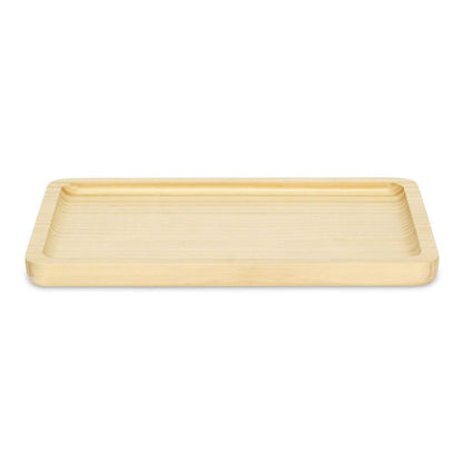 12" Natural Solid Wood Handmade Vanity Tray