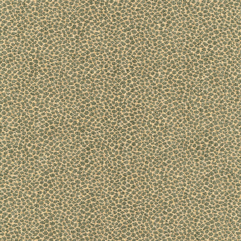 Beige and olive-gray micro leopard print fabric pattern, versatile for clothing and accessories.