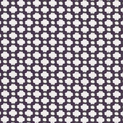 SCHUMACHER  ESSENTIALS: SMALL-SCALE UPHOLSTERY BETWIXT PATTERN WOVENS PATTERN WOVENS CHARCOAL/ECRU   - 62610