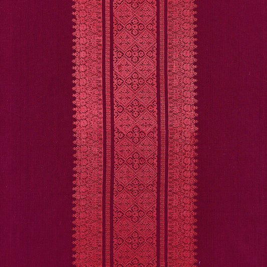 SCHUMACHER  COUTURE Saree Stripe PATTERN WOVENS PATTERN WOVENS MULBERRY   - 62663