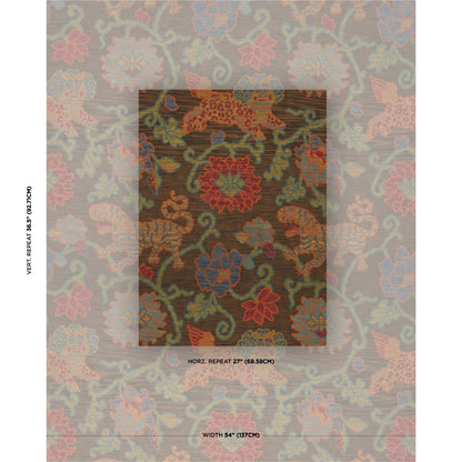 SCHUMACHER  SCHUMACHER CLASSICS KHOTAN WEAVE PATTERN WOVENS PATTERN WOVENS SABLE   - 62680