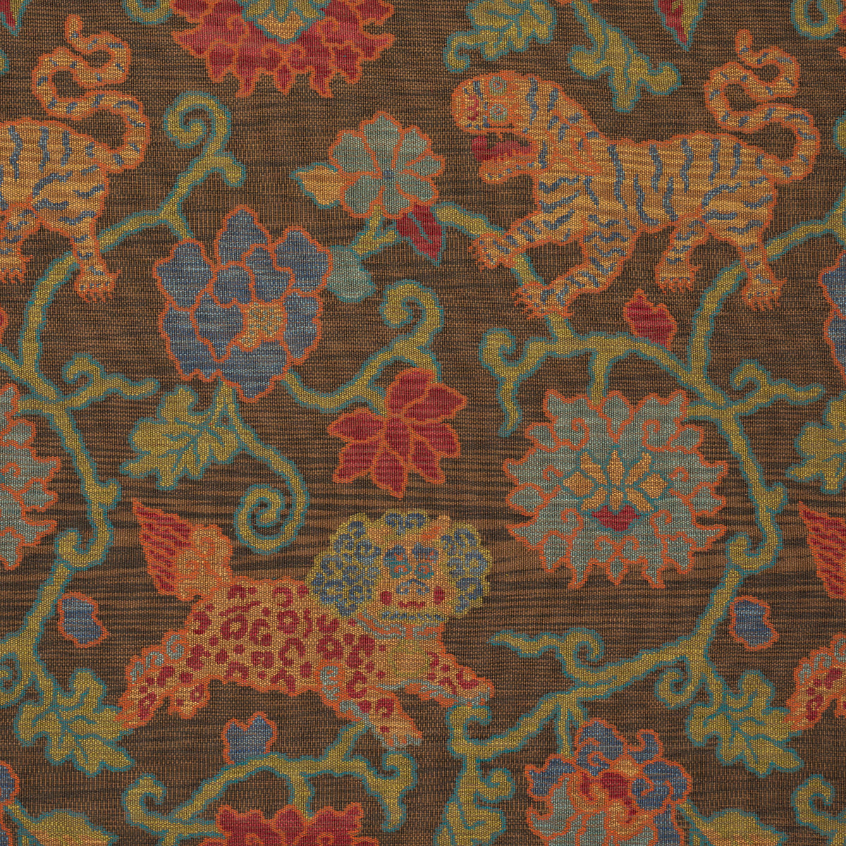 SCHUMACHER  SCHUMACHER CLASSICS KHOTAN WEAVE PATTERN WOVENS PATTERN WOVENS SABLE   - 62680