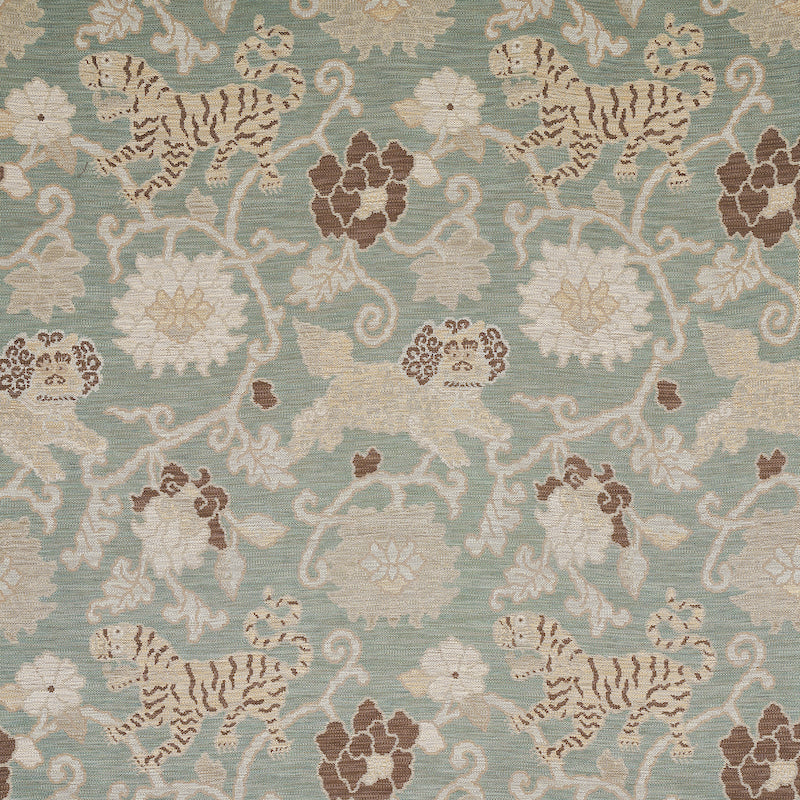 SCHUMACHER  SCHUMACHER CLASSICS KHOTAN WEAVE PATTERN WOVENS PATTERN WOVENS MINERAL   - 62681