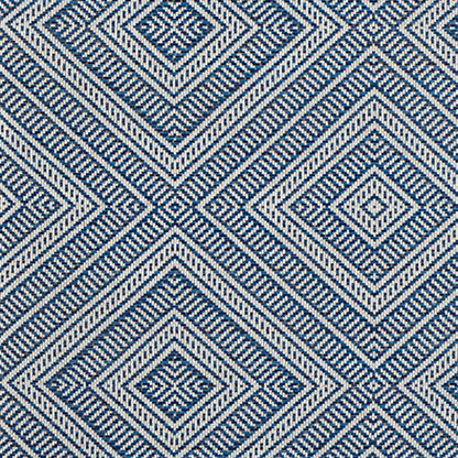 SCHUMACHER  COTE D'AZUR TORTOLA INDOOR/OUTDOOR PATTERN WOVENS,HIGH PERFORMANCE,INDOOR/OUTDOOR PATTERN WOVENS,HIGH PERFORMANCE,INDOOR/OUTDOOR MARINE   - 62841