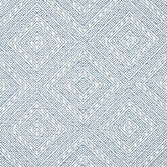SCHUMACHER  THE GOOD LIFE INDOOR/OUTDOOR TORTOLA INDOOR/OUTDOOR PATTERN WOVEN,HIGH PERFORMANCE,INDOOR & OUTDOOR PATTERN WOVEN,HIGH PERFORMANCE,INDOOR & OUTDOOR SKY   - 62845