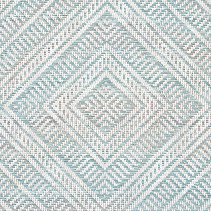 SCHUMACHER  THE GOOD LIFE INDOOR/OUTDOOR TORTOLA INDOOR/OUTDOOR PATTERN WOVEN,HIGH PERFORMANCE,INDOOR & OUTDOOR PATTERN WOVEN,HIGH PERFORMANCE,INDOOR & OUTDOOR AQUA   - 62846