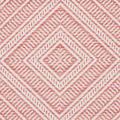 SCHUMACHER  THE GOOD LIFE INDOOR/OUTDOOR TORTOLA INDOOR/OUTDOOR PATTERN WOVEN,HIGH PERFORMANCE,INDOOR & OUTDOOR PATTERN WOVEN,HIGH PERFORMANCE,INDOOR & OUTDOOR CORAL   - 62847