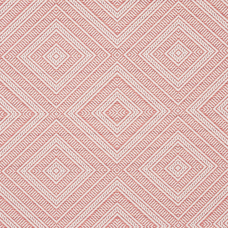 SCHUMACHER  THE GOOD LIFE INDOOR/OUTDOOR TORTOLA INDOOR/OUTDOOR PATTERN WOVEN,HIGH PERFORMANCE,INDOOR & OUTDOOR PATTERN WOVEN,HIGH PERFORMANCE,INDOOR & OUTDOOR CORAL   - 62847