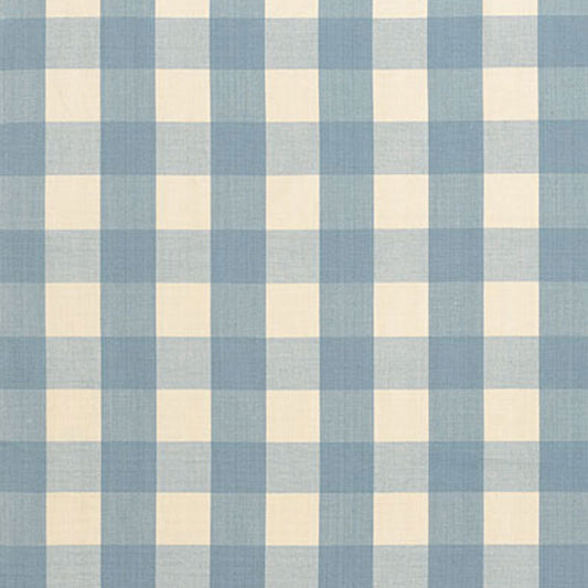 SCHUMACHER  REVISITS OF POPULAR PATTERNS CAMDEN COTTON CHECK PATTERN WOVENS PATTERN WOVENS CHAMBRAY   - 63038