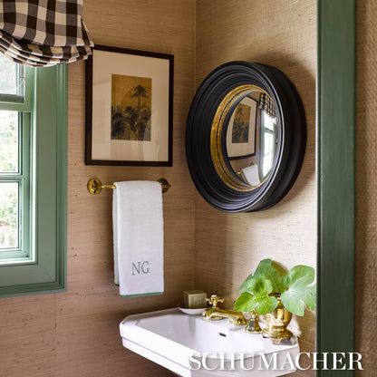 SCHUMACHER  REVISITS OF POPULAR PATTERNS CAMDEN COTTON CHECK PATTERN WOVENS PATTERN WOVENS JAVA   - 63041