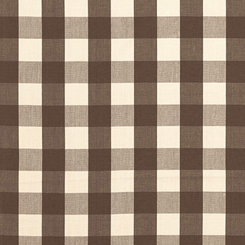 SCHUMACHER  REVISITS OF POPULAR PATTERNS CAMDEN COTTON CHECK PATTERN WOVENS PATTERN WOVENS JAVA   - 63041