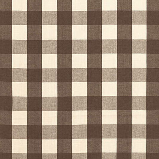 SCHUMACHER  REVISITS OF POPULAR PATTERNS CAMDEN COTTON CHECK PATTERN WOVENS PATTERN WOVENS JAVA   - 63041