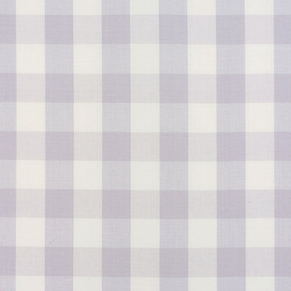 SCHUMACHER FABRIC  REVISIT OF POPULAR PATTERNS CAMDEN COTTON CHECK   LILAC   - 63046