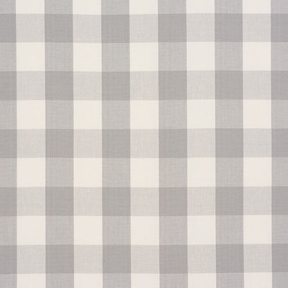 SCHUMACHER  REVISIT OF POPULAR PATTERNS CAMDEN COTTON CHECK PATTERN WOVENS PATTERN WOVENS GREY   - 63047