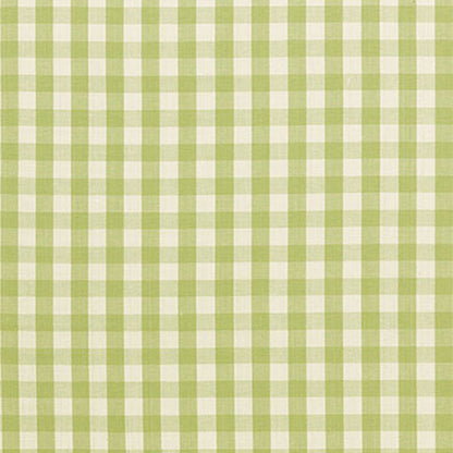 SCHUMACHER  REVISITS OF POPULAR PATTERNS ELTON COTTON CHECK PATTERN WOVENS PATTERN WOVENS SAGE   - 63056