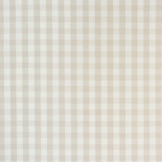 SCHUMACHER  REVISIT OF POPULAR PATTERNS ELTON COTTON CHECK PATTERN WOVENS PATTERN WOVENS NATURAL   - 63068