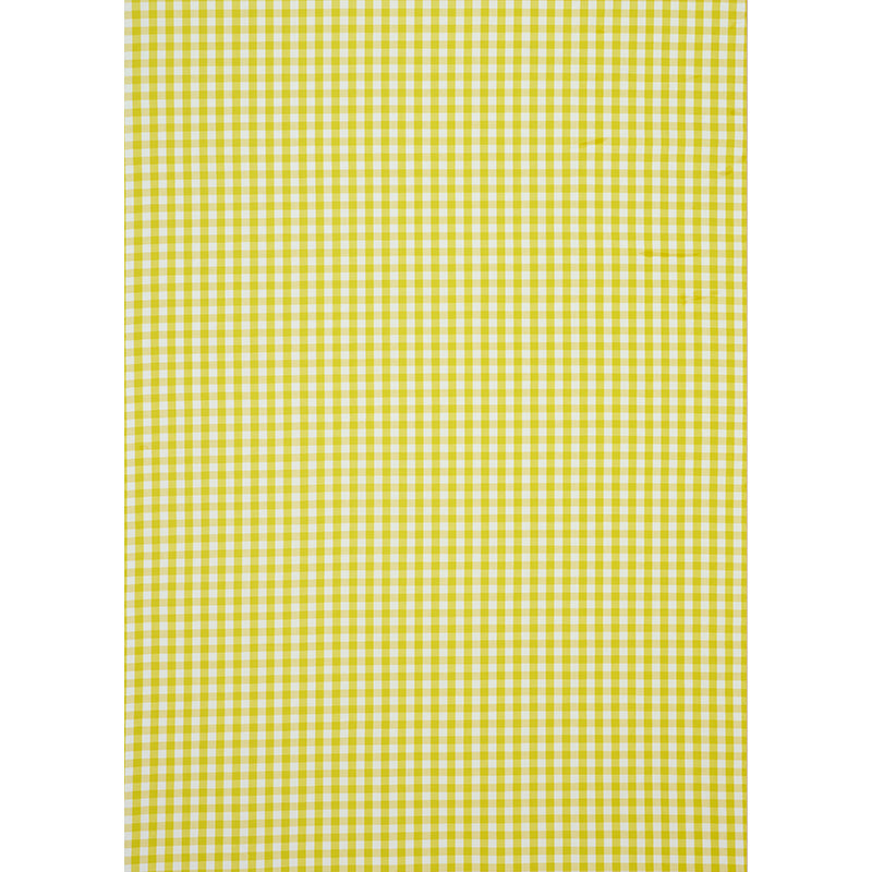 SCHUMACHER  SCANDINAVIAN MODERN ELTON COTTON CHECK PATTERN WOVENS PATTERN WOVENS YELLOW   - 63069