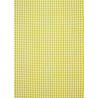 SCHUMACHER  SCANDINAVIAN MODERN ELTON COTTON CHECK PATTERN WOVENS PATTERN WOVENS YELLOW   - 63069