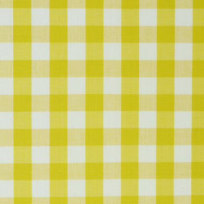 SCHUMACHER  SCANDINAVIAN MODERN ELTON COTTON CHECK PATTERN WOVENS PATTERN WOVENS YELLOW   - 63069