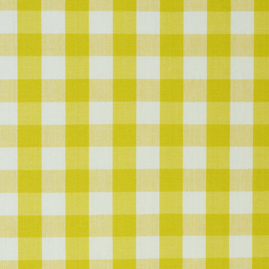 SCHUMACHER  SCANDINAVIAN MODERN ELTON COTTON CHECK PATTERN WOVENS PATTERN WOVENS YELLOW   - 63069