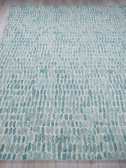 EXQUISITE RUGS   Ink Blot Indoor Hand Tufted    - 6308-5'X8'