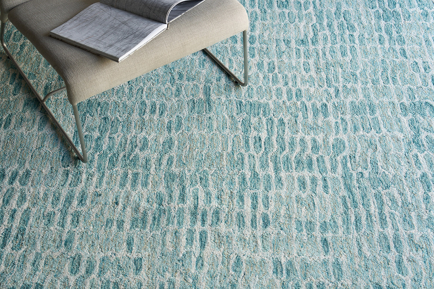 EXQUISITE RUGS   Ink Blot Indoor Hand Tufted    - 6308-4'X10'