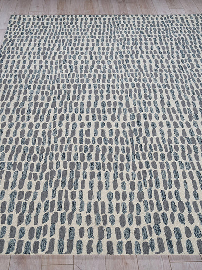 EXQUISITE RUGS   Ink Blot Indoor Hand Tufted    - 6310-2'X3'