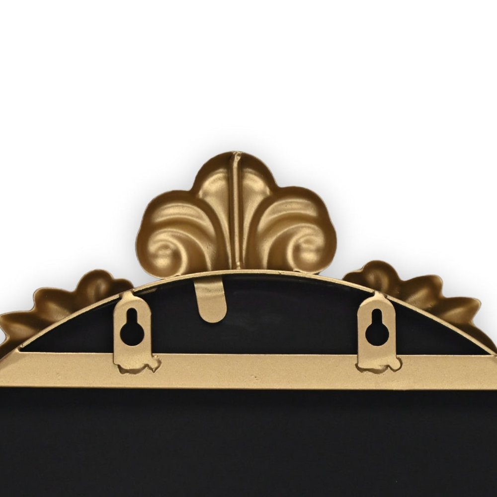 65" Gold Metal Arch Full Length Hanging Mirror