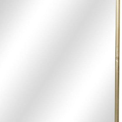 30" Gold Metal Accent Mirror