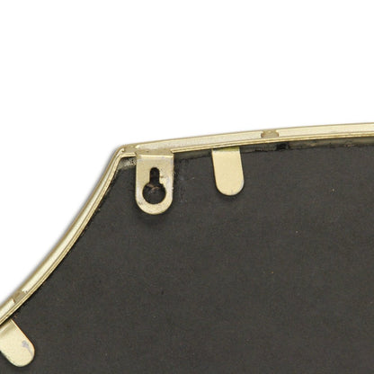 64" Gold Metal Beaded Arch Full Length Hanging Mirror