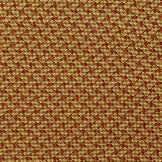 SCHUMACHER  ESSENTIALS: SMALL-SCALE UPHOLSTERY I BRISTOL WEAVE ??PINGL?? PATTERNED WOVENS,??PINGL?? PATTERNED WOVENS,??PINGL?? POMEGRANATE   - 63393