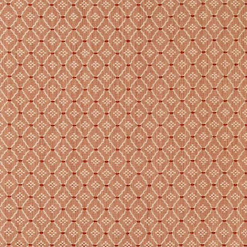 SCHUMACHER  CHROMA CLIFTON COTTON STRIE PATTERN WOVENS PATTERN WOVENS CORAL   - 63523