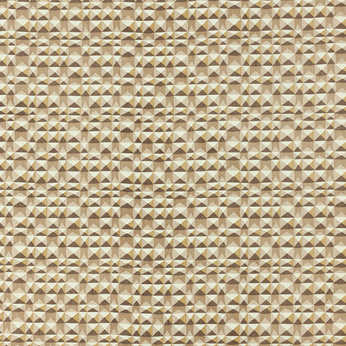 SCHUMACHER  RAOUL TEXTILES EDGAR PRINTS PRINTS CARAMEL   - 635V55