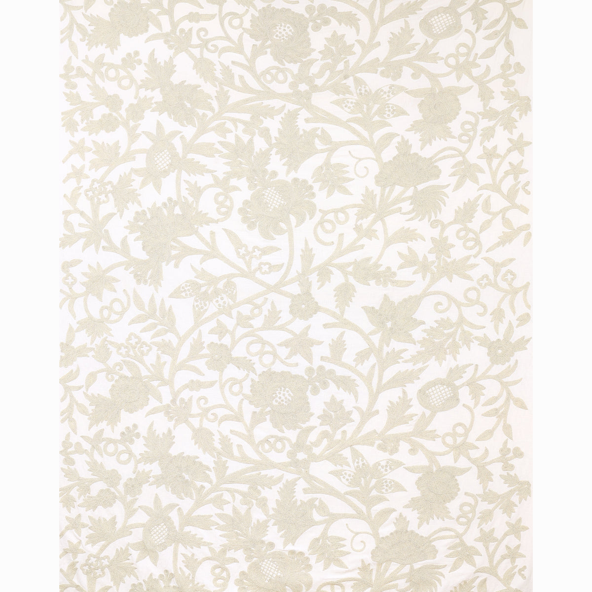 SCHUMACHER  PERENNIAL FAVORITES Sissinghurst Crewel CREWEL CREWEL IVORY   - 63760