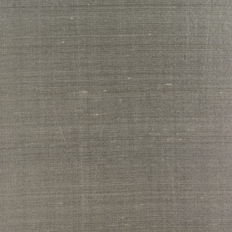Taupe-gray woven fabric texture with subtle horizontal grain, suitable for upholstery or rugs.