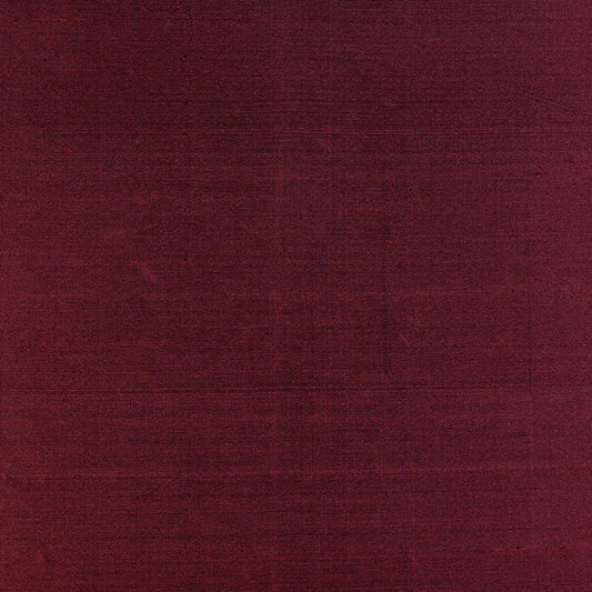 SCHUMACHER  PERFECT BASICS: SILK & TAFFETA BELLINI SILK PLAINS PLAINS AUBERGINE   - 63800